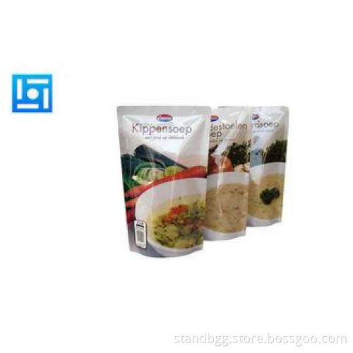 FDA Laminated Heat Sealable Bags / Foil Stand Up Pouches Fo